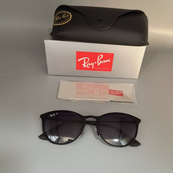 NEW Ray-Ban RB3539 Black Frame Gray Gradient Lens 54-19 Sunglasses main image 5